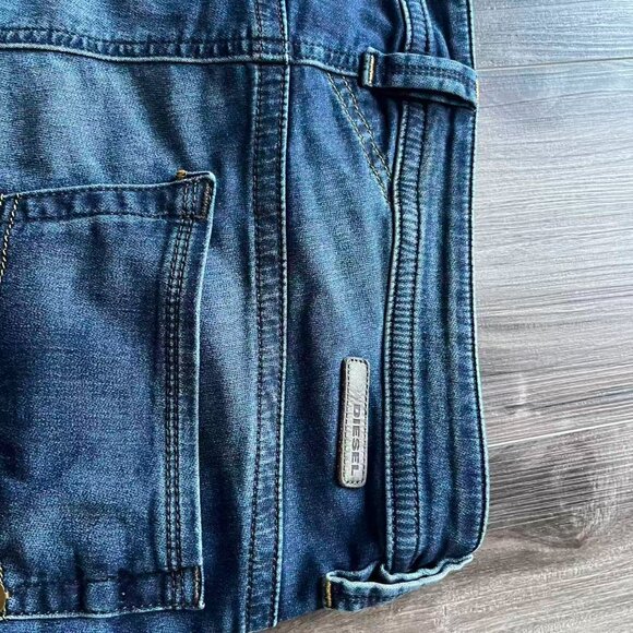 Diesel Thavar Denim + Sweat Pants - Picture 3 of 8